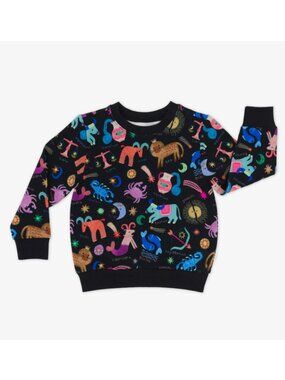 NWT Little Sleepies Star Signs Long Sleeve Crewneck Sweatshirt 2T